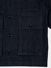 Lemaire Indigo Denim Jacket Boxy Cotton