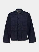Lemaire Indigo Denim Boxy Jacket