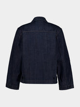 Lemaire Indigo Denim Boxy Jacket