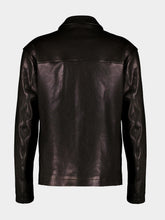 Lemaire Black Grained Lambskin Jacket
