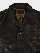 Lemaire Black Grained Lambskin Jacket