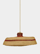 Golden Editions Deeply Straw Pendant Lamp in Natural Ginger