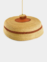 Golden Editions Deeply Straw Pendant Lamp in Natural Ginger