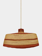 Golden Editions Deeply XL Straw Pendant Lamp in Natural Ginger