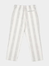 Commas Off-White Stripe Resort Trousers