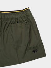 Prada Military Green Poplin Shorts