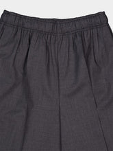 Prada Ardesia Grey Superfine Virgin Wool Shorts