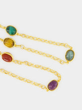 Sylvia Toledano Multicolour River Stone Gold Necklace