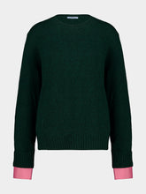 Prada Bottle Green Wool and Cashmere Jumper