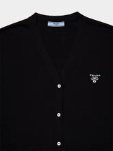 Prada Black Silk Cardigan