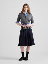 Prada Slate Grey Wool Cardigan