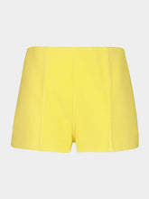 Prada Yellow Double Cotton Shorts