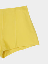 Prada Yellow Double Cotton Shorts
