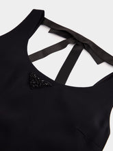 Prada Sleeveless Black Mini Dress