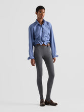 Prada Baltic Blue Fil-à-Fil Shirt