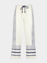 Baziszt Talilo Off-White Blue Pants