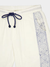 Baziszt Talilo Off-White Blue Pants