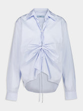 Prada Astro Blue Fil-à-fil Shirt