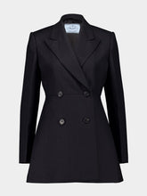 Prada Double-Breasted Wool Blazer