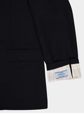 Prada Black Mohair Suit Jacket