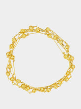 Gold Candies Necklace in Brass