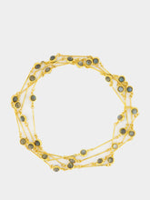 Sylvia Toledano Gold Candies Necklace with Labradorite