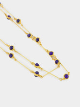 Sylvia Toledano Faceted Candies Blue Necklace