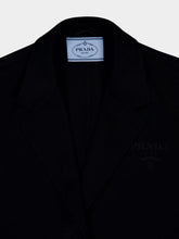 Prada Logo-Embroidered Cashmere Coat