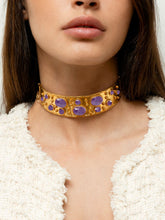 Sylvia Toledano Choker Byzance with Amethyst