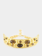 Sylvia Toledano Gold Byzance Choker with Smoked Quartz