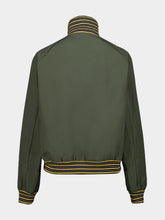 Prada Military Green Cotton Zip Jacket