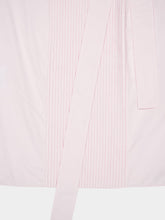 Prada Light Pink Sleeveless Cotton Shirt with Neck Bow