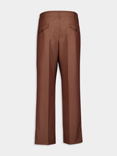 Lemaire Brown Pleated Pants