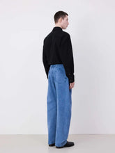 Lemaire Twisted Belted Denim Pants