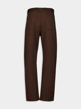 Lemaire Espresso Twisted Belted Pants