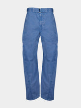 Lemaire Twisted Belted Denim Pants