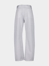 Snowy Blue Grey Twisted Belted Pants | PDP - Fashion Clinic