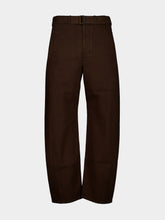 Lemaire Ristretto Twisted Belted Cotton Trousers