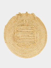 Natalia Brilli Natural Handcrafted Raffia Small Paguro Plate