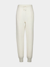 Tom Ford Off-White Slim Fit Jogger Pants in Compact Merino Cashmere