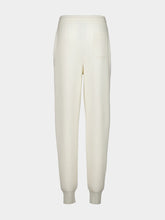 Tom Ford Off-White Slim Fit Jogger Pants in Compact Merino Cashmere