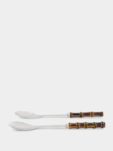 Sabre Paris Panda Dark Bamboo Salad Set