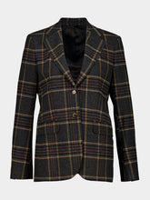 Paula Paula Check Houndstooth Blazer