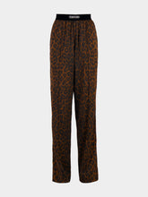 Tom Ford Silk Satin Leopard PJ Trousers