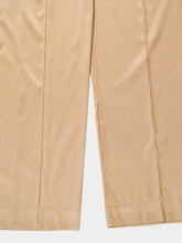 Tom Ford Pale Beige Stretch Silk Satin Pajama Pants