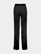 Tom Ford Black Peach-Feel Silk Satin PJ Pants