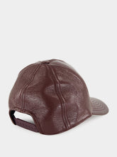 Courrèges Burgundy Reedition Vinyl Cap