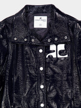 Courrèges Navy Reedition Vinyl Jacket