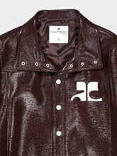 Courrèges Chocolate Vinyl Reedition Jacket