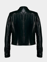 Courrèges Dark Green Reedition Vinyl Jacket